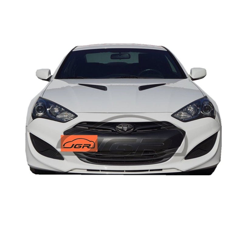 JGR Racing Car No Drill Tow Eye Front Bumper Tow Hole Hook License Plate Mount Bracket Holder Adapter Relocation Kit for Hyundai Genesis Coupe 10-16 2010 2011 2012 2013 2014 2015 2016 - Image 5